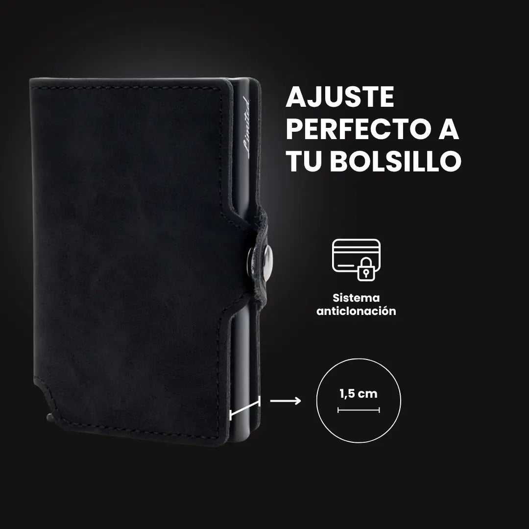 Cartera Slim Black