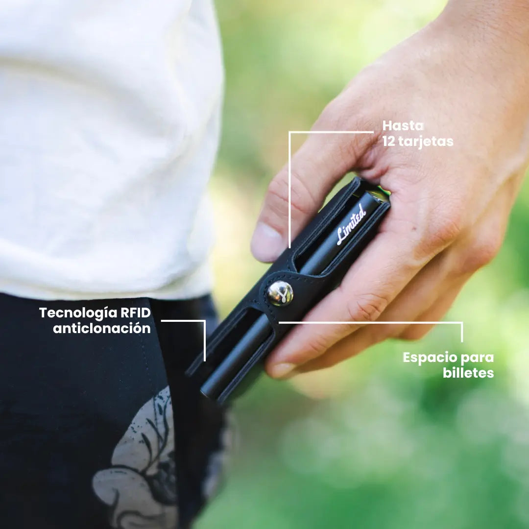 Cartera Slim Black